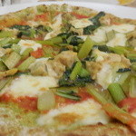 Pizzeria Compare Comare - 「小松菜とホンビノス貝」のピッツア