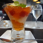 ラ ヴォワール - （デザート）ピーチメルパ