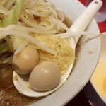 ラーメン二郎 - ショウガ半分