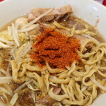 ラーメン二郎 - 一味投下～♪