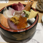 Sushi Masa - ちらし具の大盛り　1210円