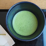 羽二重団子 - 抹茶セット（770円）