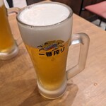 台南 - 食べ飲み放題の料金に、生ビールも込み込みですよ…　　　　　　　　　　　　　　　　　　ルービー好きには、嬉しいですね～