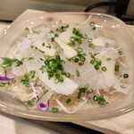 Shuanto Mo - 白身魚のカルパッチョ