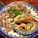 煮こみ 博多駅南店 - 酢もつとセンマイ刺し