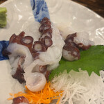 函館海鮮居酒屋 ヤン衆漁場 二代目昌栄丸 - 蛸の刺身