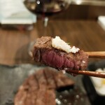 鉄板焼 円居 - ホースラディッシュと