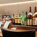 鉄板焼 円居 - カウンター席