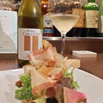 鉄板焼 円居 - お野菜も素材の味がしっかり