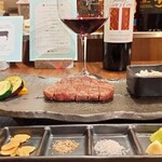 鉄板焼 円居 - 食べ方いろいろ5品