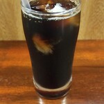 キッチン ブルー グローブ - アイスコーヒーのアップ