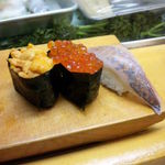 司寿司 - うに、いくら、鰺