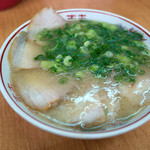 安全ラーメン - 「チャーシューメン」(750円)。チャーシューたっぷりで幸せ。