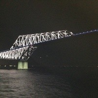 シンフォニー東京湾クルーズ - 甲板からの夜景