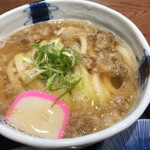 釜たけうどん 明石焼 - かすうどん