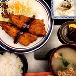 Kubota - アジフライ定食(900円)