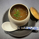 いち井 - フカヒレの茶碗蒸し