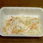 ディオ - カラフルコールスローサラダ 135g (税抜)74円 ※開封後 (2023.06.23)