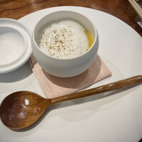 御影 ジュエンヌ - とうもろこしのスープ。爽やかな2品からの濃密なスープにうっとり。こちらも初夏が詰まってます。