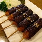 バンテリンドーム ナゴヤ プライム ワン - ｢でらうま名古屋味みそ串かつ｣､5本945円