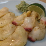 青柳の炙り；アップ