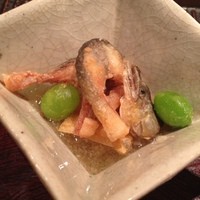 神楽坂 石かわ - 鮎背越し 新銀杏。