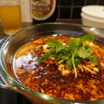 小菜一碟 -  ・海鮮たっぷり白い麻婆豆腐 