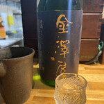 Kitashinchikokono - 新しいお酒も発掘できます。こちらは金澤屋。