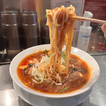 麺屋 愛心 - 汁なし麻婆麺 麺少なめ 1100円