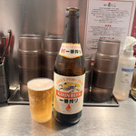 麺屋 愛心 - キリン一番搾り700円