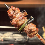 とり茶太郎 - ホロホロ鳥ハラミ葉大蒜