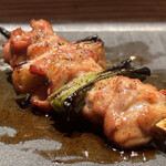 とり茶太郎 - ホロホロ鳥ハラミ葉大蒜