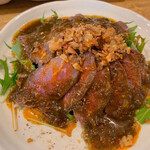 Bistro四川食堂 - 牛肉のカルパッチョ