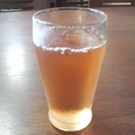 おふくろ食堂 - うれしい冷たい麦茶。