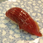 栄寿司 - 赤身のづけ