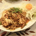 ワラポン - 2013.8 パークン（1,000円）海老の辛みそサラダ