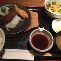 和牛料理 要 - ハンバーグ定食 ポン酢 1050円