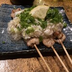 串焼家 夢丸 - ねぎ塩焼き、確かサラリーマン金太郎