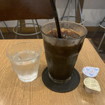 m cafe - アイスコーヒー　480円