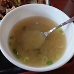 台湾料理 福祥居 - 油淋鶏定食の味噌汁