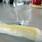 カレーショップキング - やっぱりおしぼりはありがたい