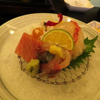 ANAクラウンプラザホテル岡山 和食ダイニング廚洊 - 瀬戸内入荷鮮魚盛り合わせ