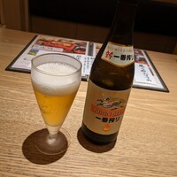 博多うなぎ屋 藤う那 - 瓶ビール