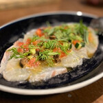 biodinamico - ◯熟成魚のカルパッチョ