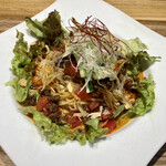 八幡麻婆 雅 - 冷やし担々麺 辛さ増し(1,050円)