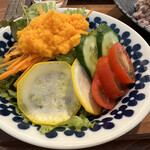 209209792 - 【2023.6.24(土)】ガパオライス1,100円の野菜サラダ