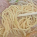 麺屋ばやし - 醤油ら～めん麺拡大