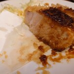 丸五 - 食べかけの断面