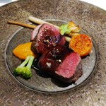 フランス料理 ル・クール - 本日の肉料理　鹿モモ肉のロースト