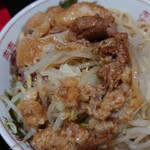Ramen Jirou Chibaten - つけ麺小豚（ヤサイ＋アブラ）